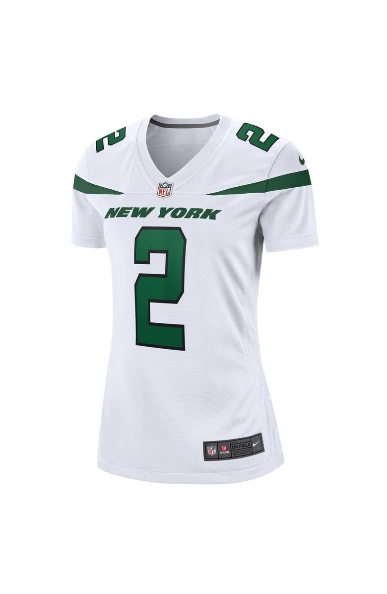 Nike Women's Nike Zach Wilson White New York Jets Player Jersey, Alternate, color, 
