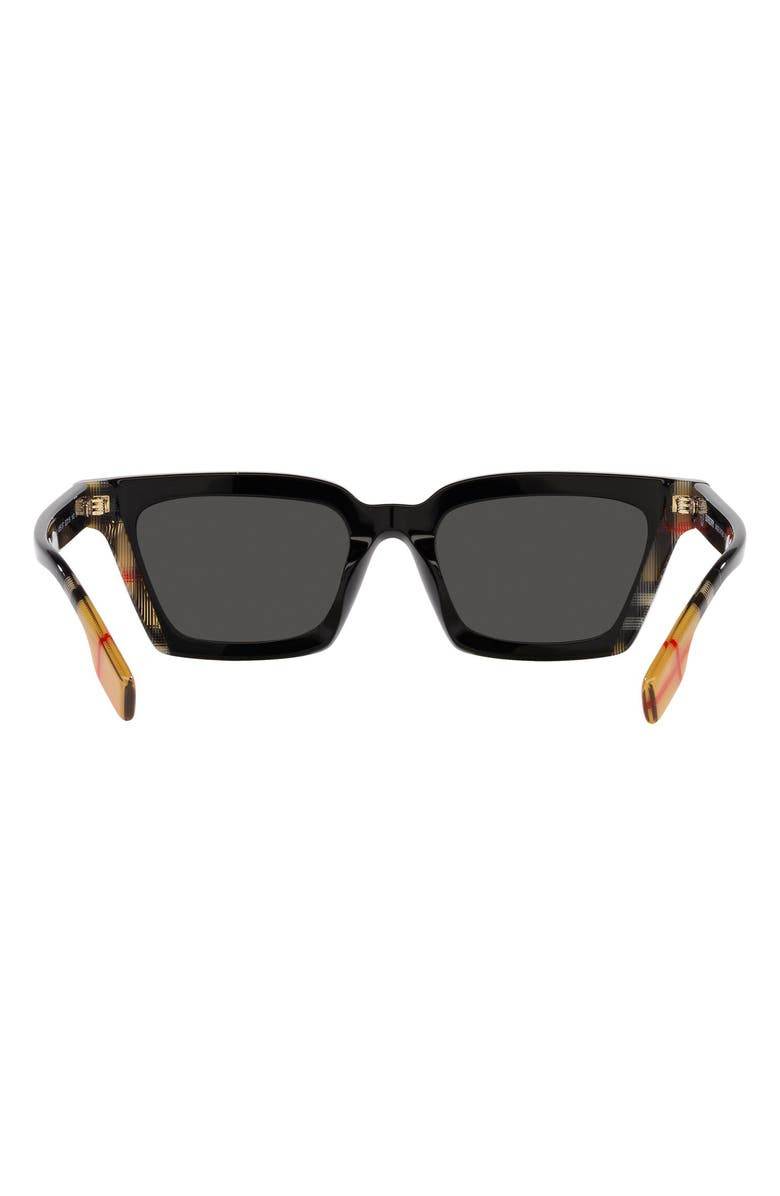 Burberry Briar 52mm Square Sunglasses, Alternate, color, Grey