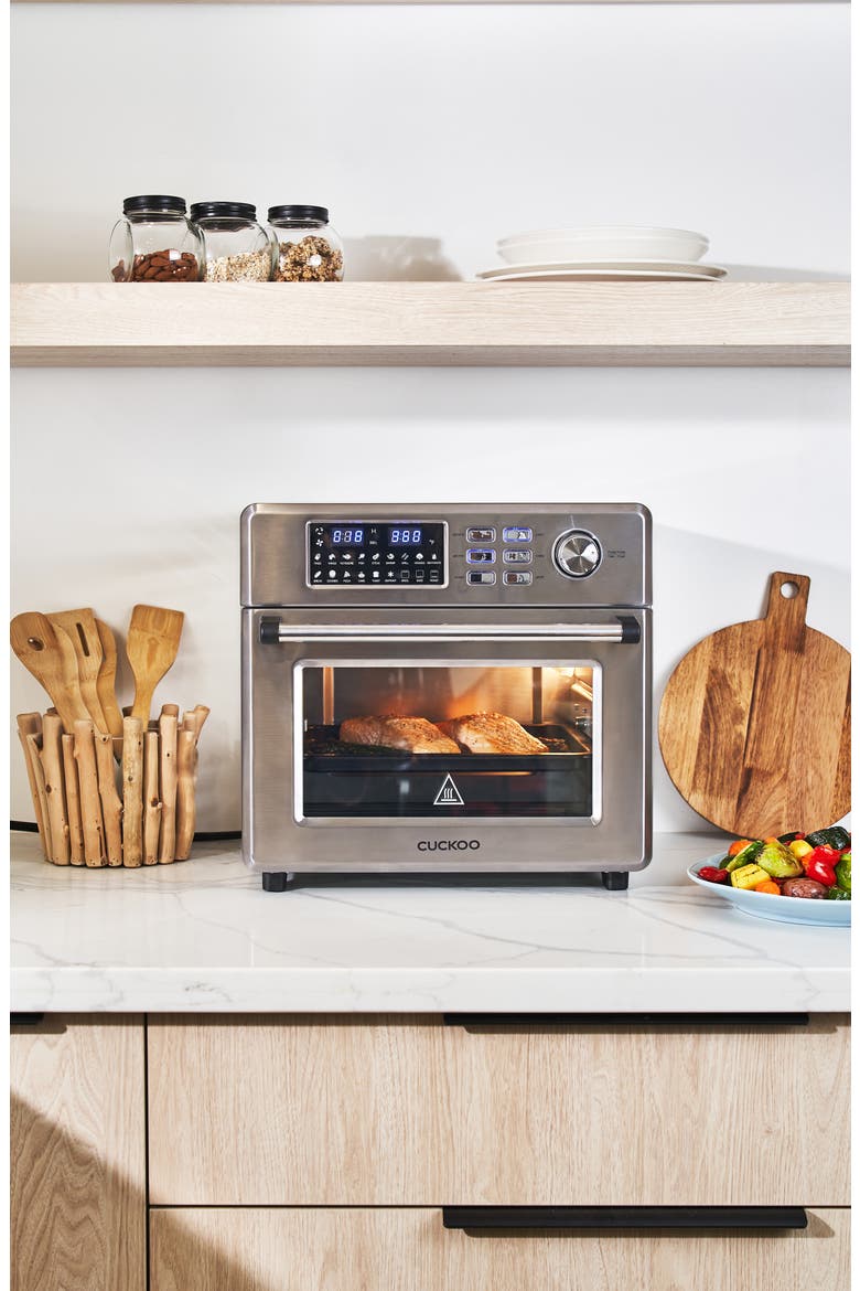 Multi-Function Large Air Oven, Alternate, color, SILVER