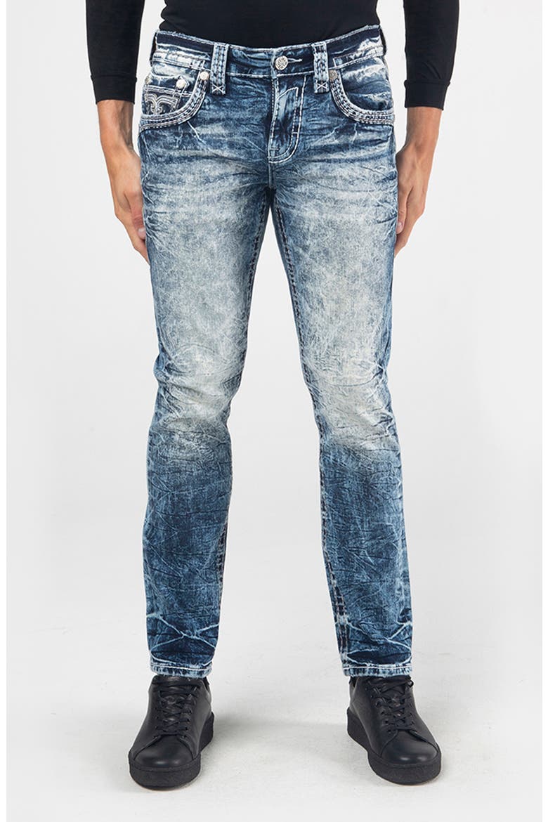 Alternative Straight Leg Stretch Jeans, Main, color, TATE