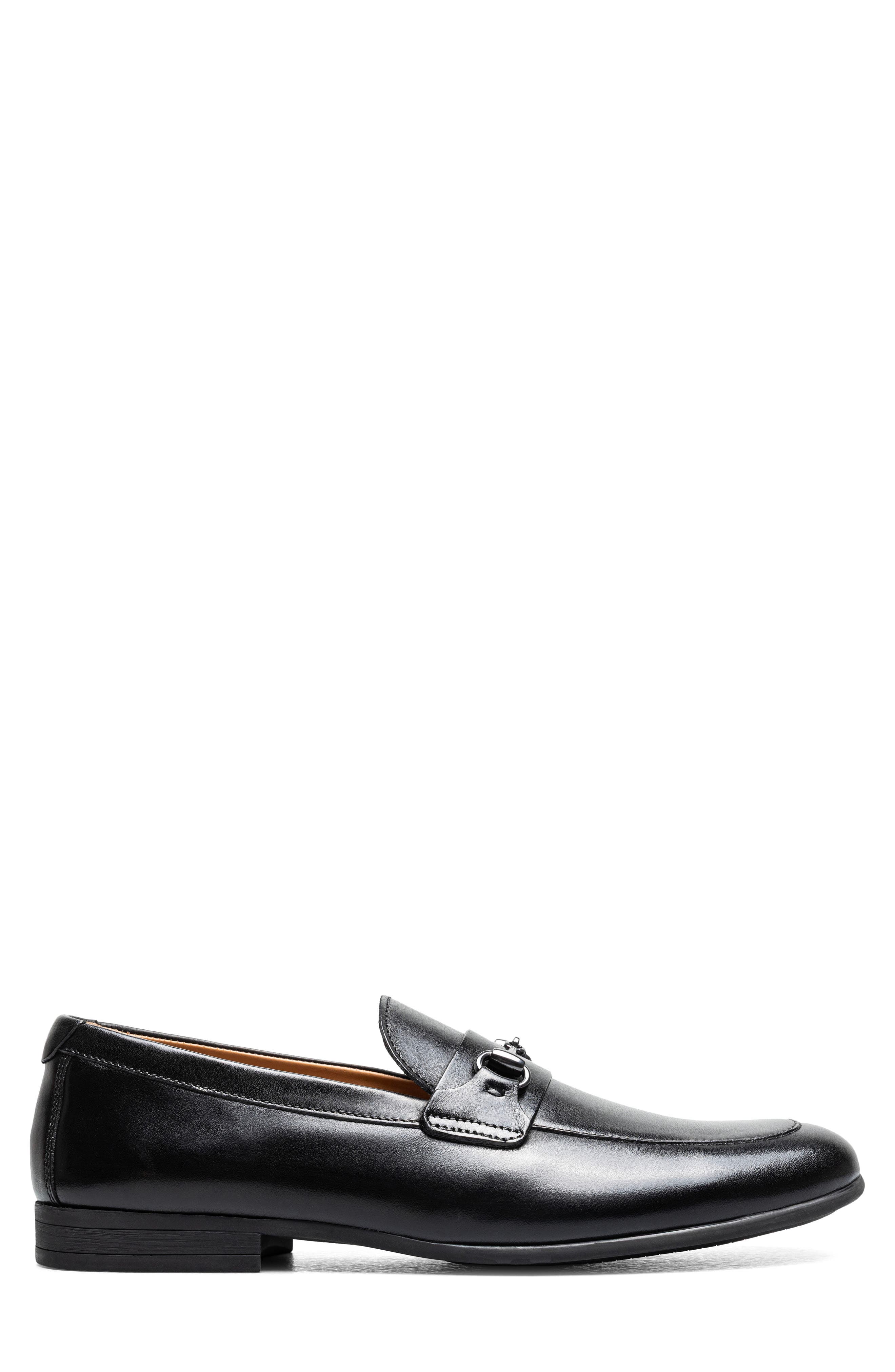 Florsheim Modena Moc Toe Bit Loafer, Alternate, color, Black