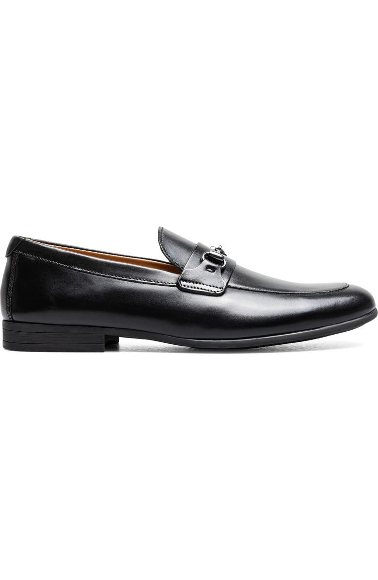 Florsheim Modena Moc Toe Bit Loafer, Alternate, color, Black