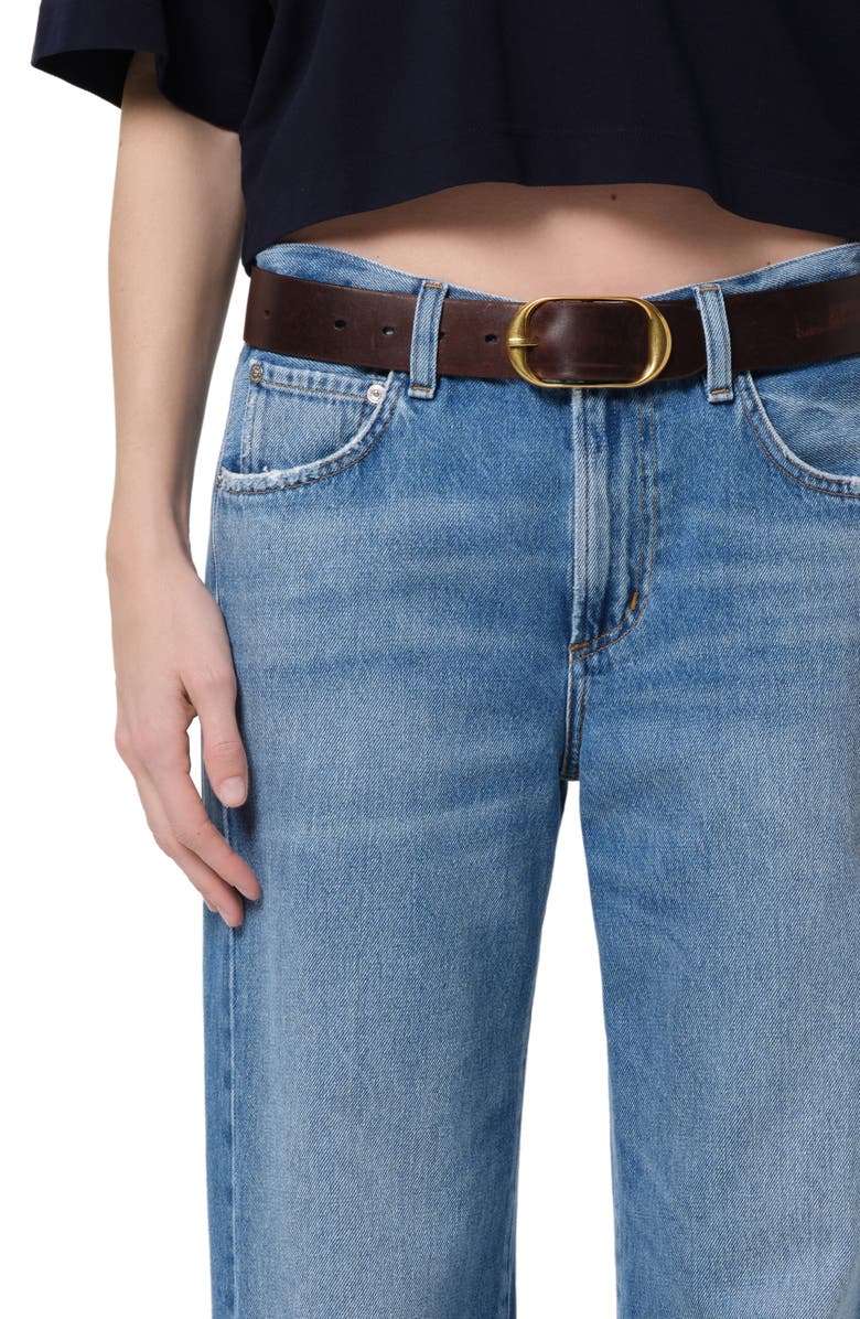 Citizens of Humanity Track High Waist Wide Leg Jeans, Alternate, color, Solstice Md Indigo