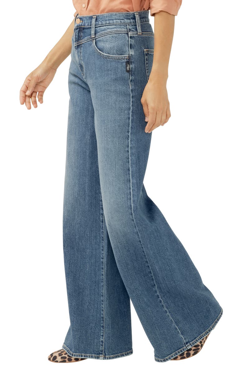 Silver Jeans Co. Highly Desirable High Rise Wide Leg Jeans, Alternate, color, Picadilly