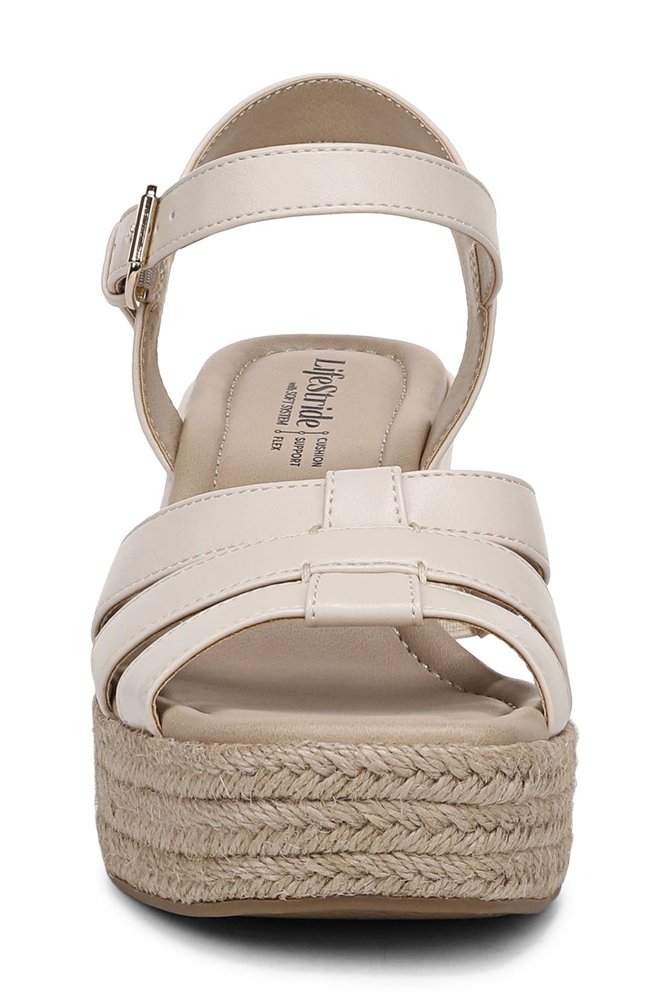 Havana Platform Sandal, Alternate, color, CREAM