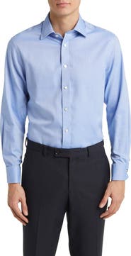 Charles Tyrwhitt Non-Iron Royal Oxford Slim Fit Shirt Double Cuff
