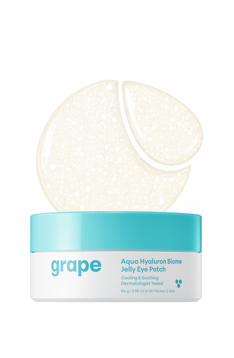 Grape Aqua Hyaluron Biome Jelly Eye Patch