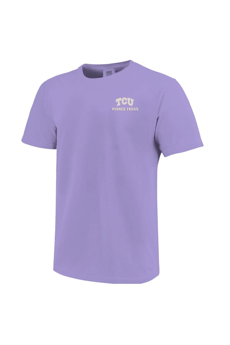 Youth  Purple TCU Horned Frogs Local Campus Scene T-Shirt, Alternate, color, Purple
