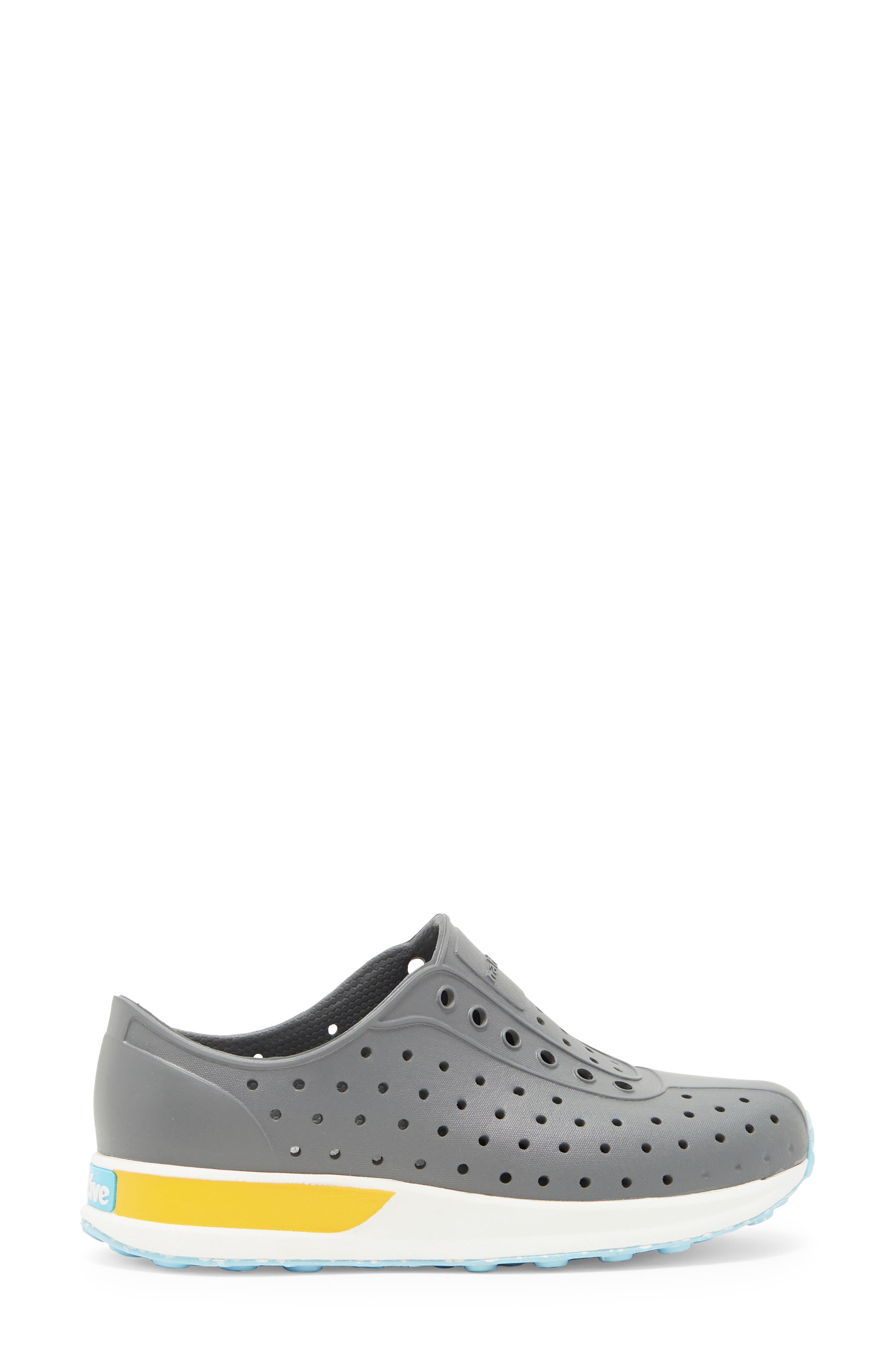 Kids' Robbie Sugarlite Slip-On Sneaker (Nordstrom Exclusive), Alternate, color, DOUBLE GREY/ SHELL WHITE