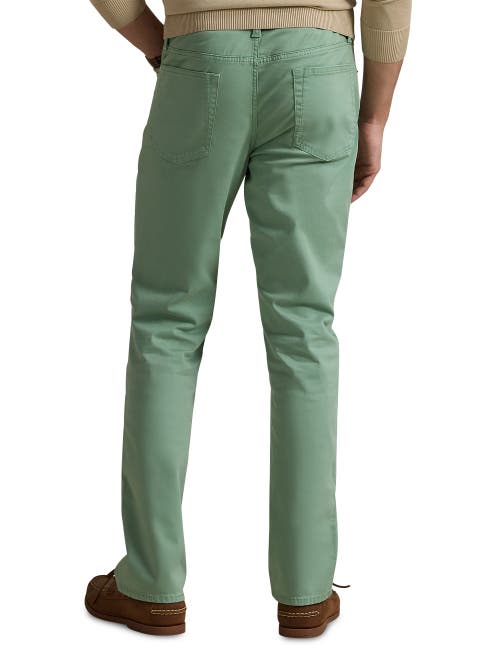 Polo Ralph Lauren Stretch Slim Fit Chino Pant In Faded Mint