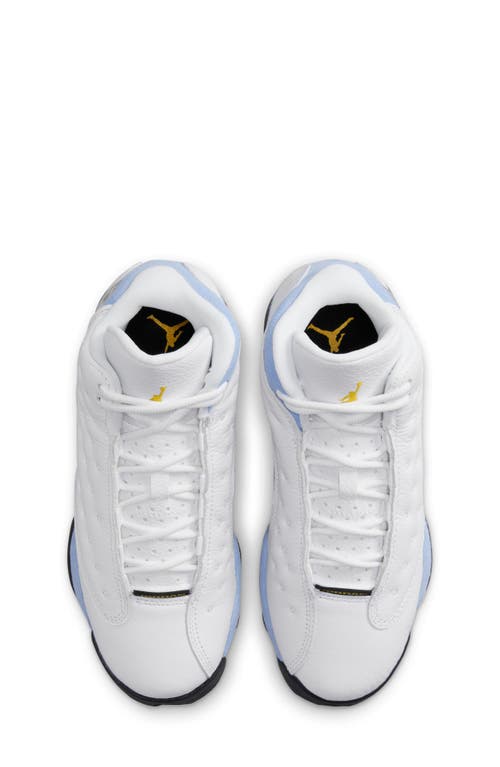 Jordan Kids' 13 Retro Sneaker In White