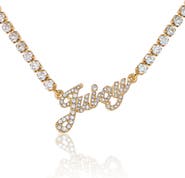 Juicy Couture Script Logo Chain Necklace