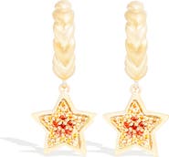 Campbell + Charlotte Juju Star Charm Huggie