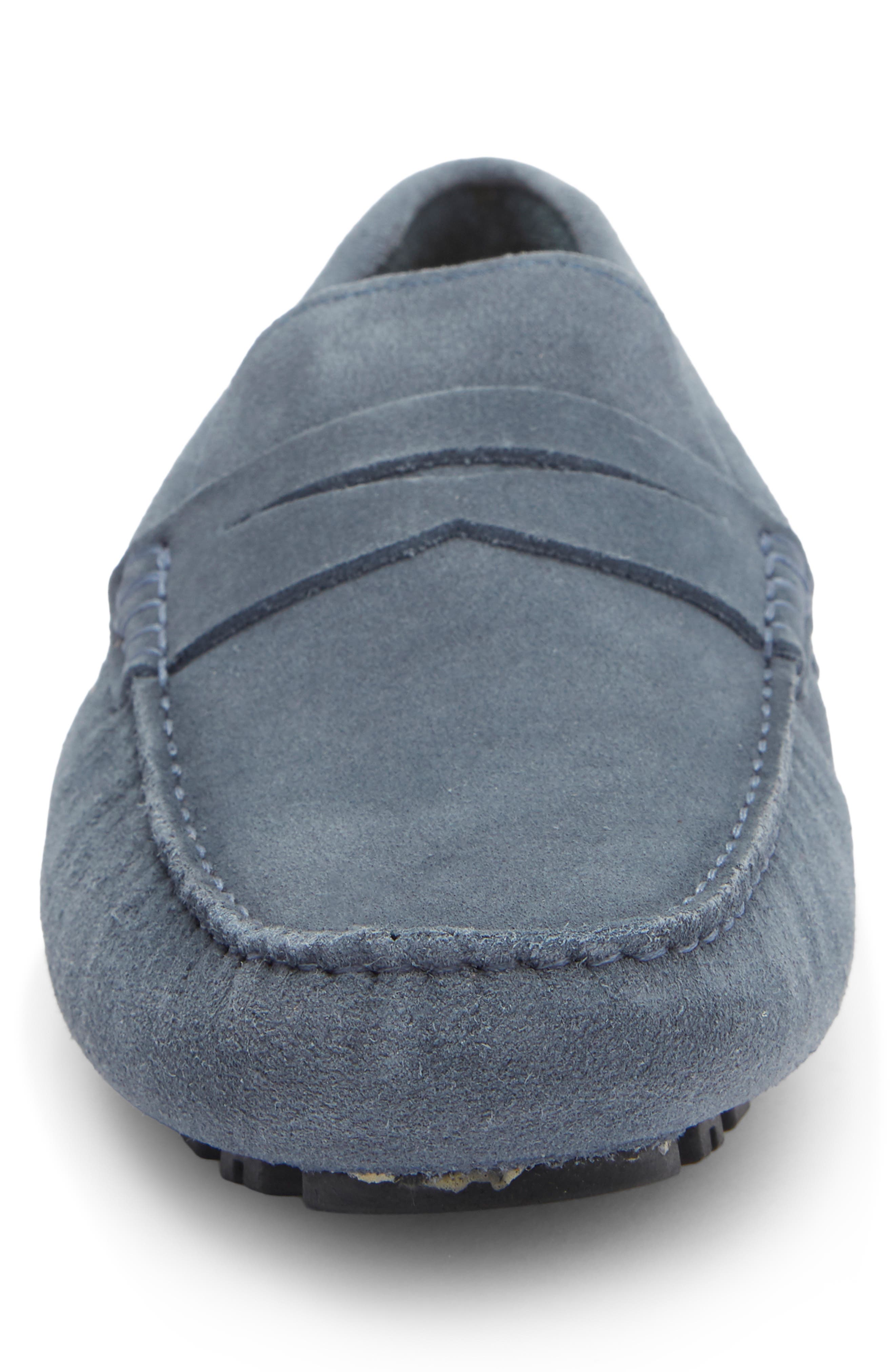 Brody Driving Penny Loafer, Alternate, color, BLUE LIGHT
