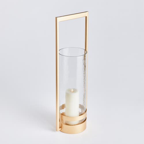 Napa Home & Garden Atrio Hurricane Candle Holder Large In Gold