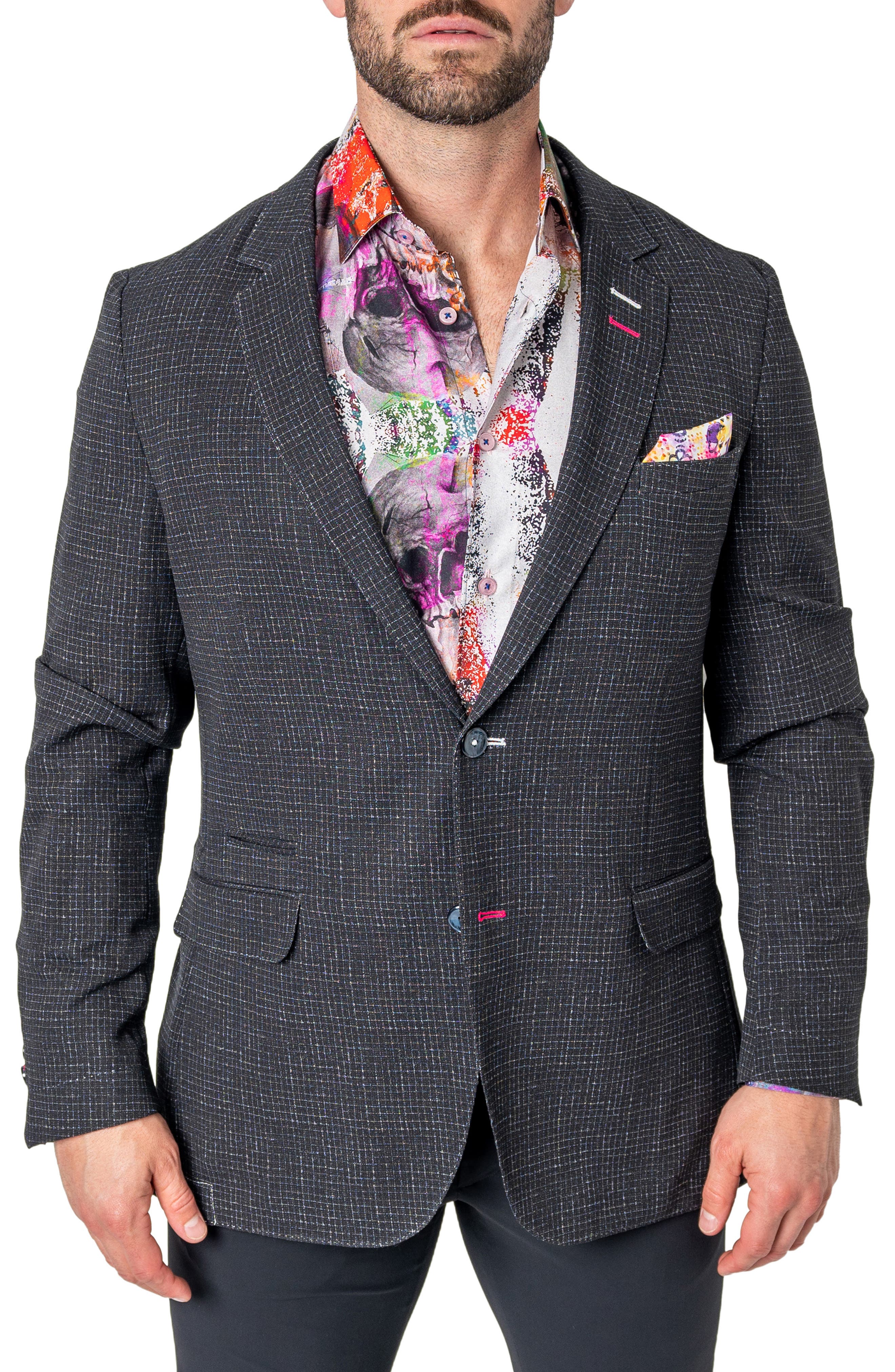Unconstructed Squared Blazer