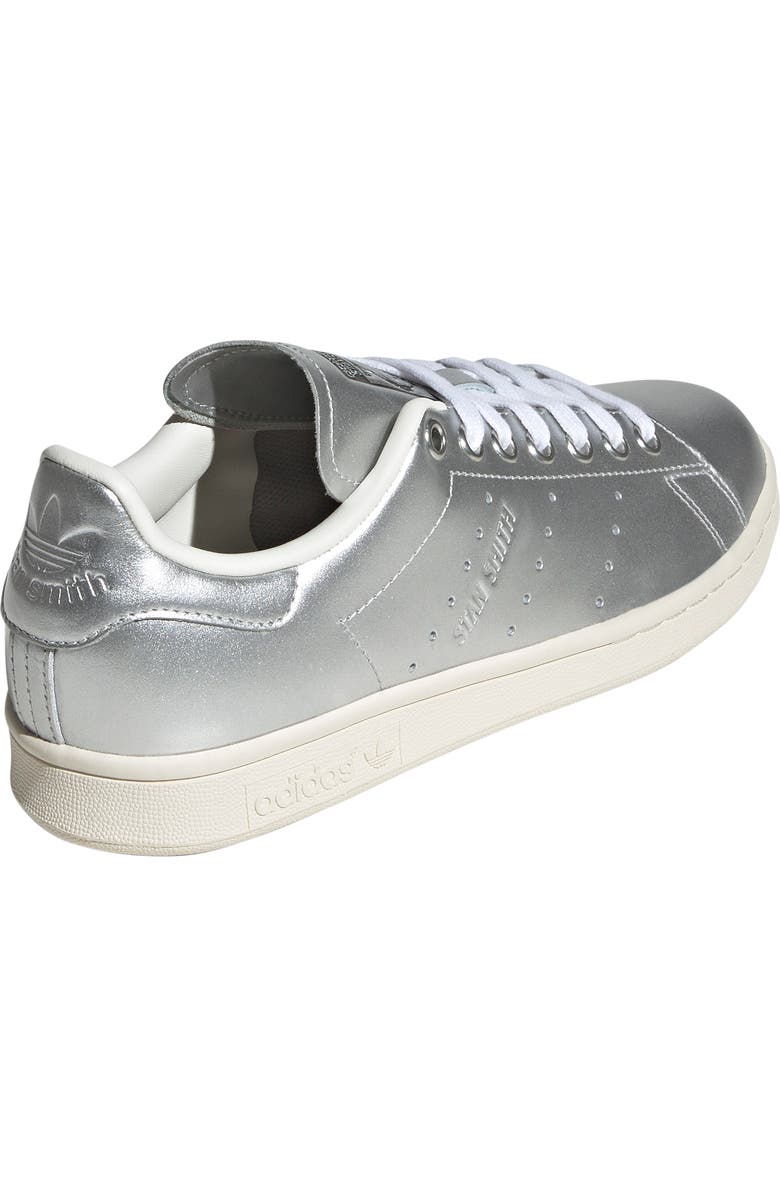 adidas Stan Smith Sneaker, Alternate, color, Silver Met/ Silver Met/ Black