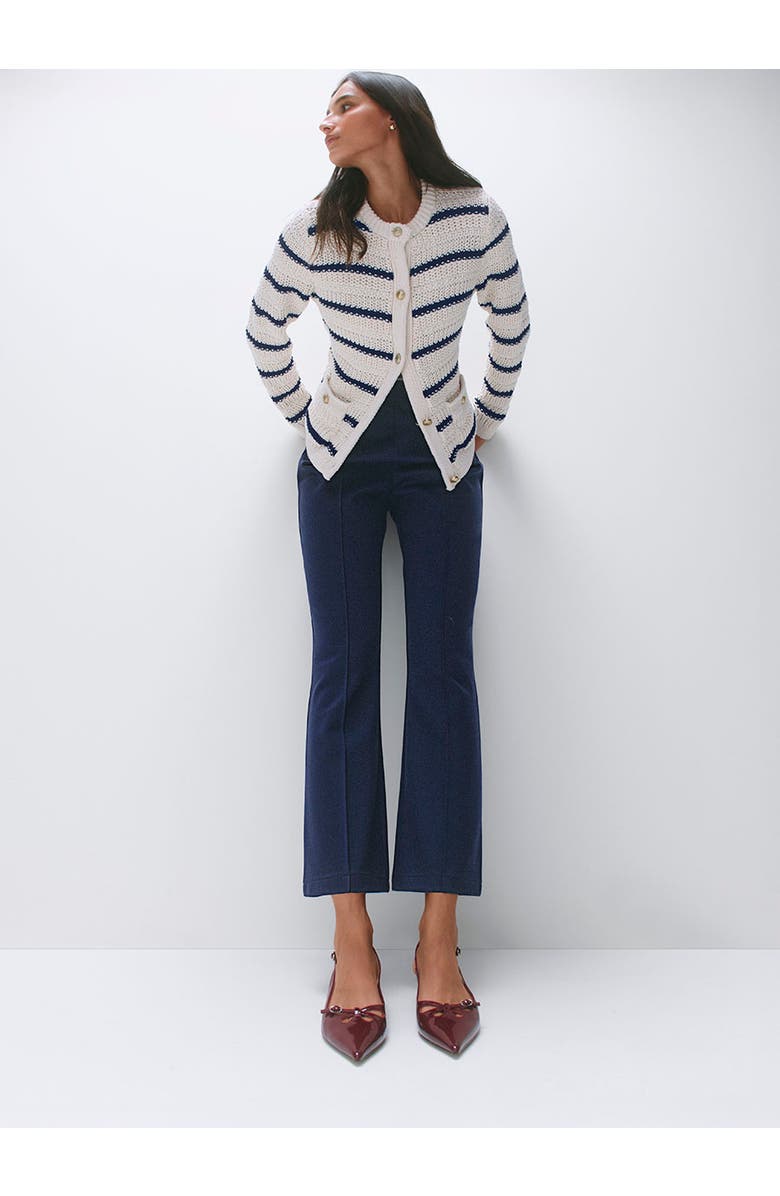 Caslon<sup>®</sup> Textured Sweater Jacket, Alternate, color, Navy Still