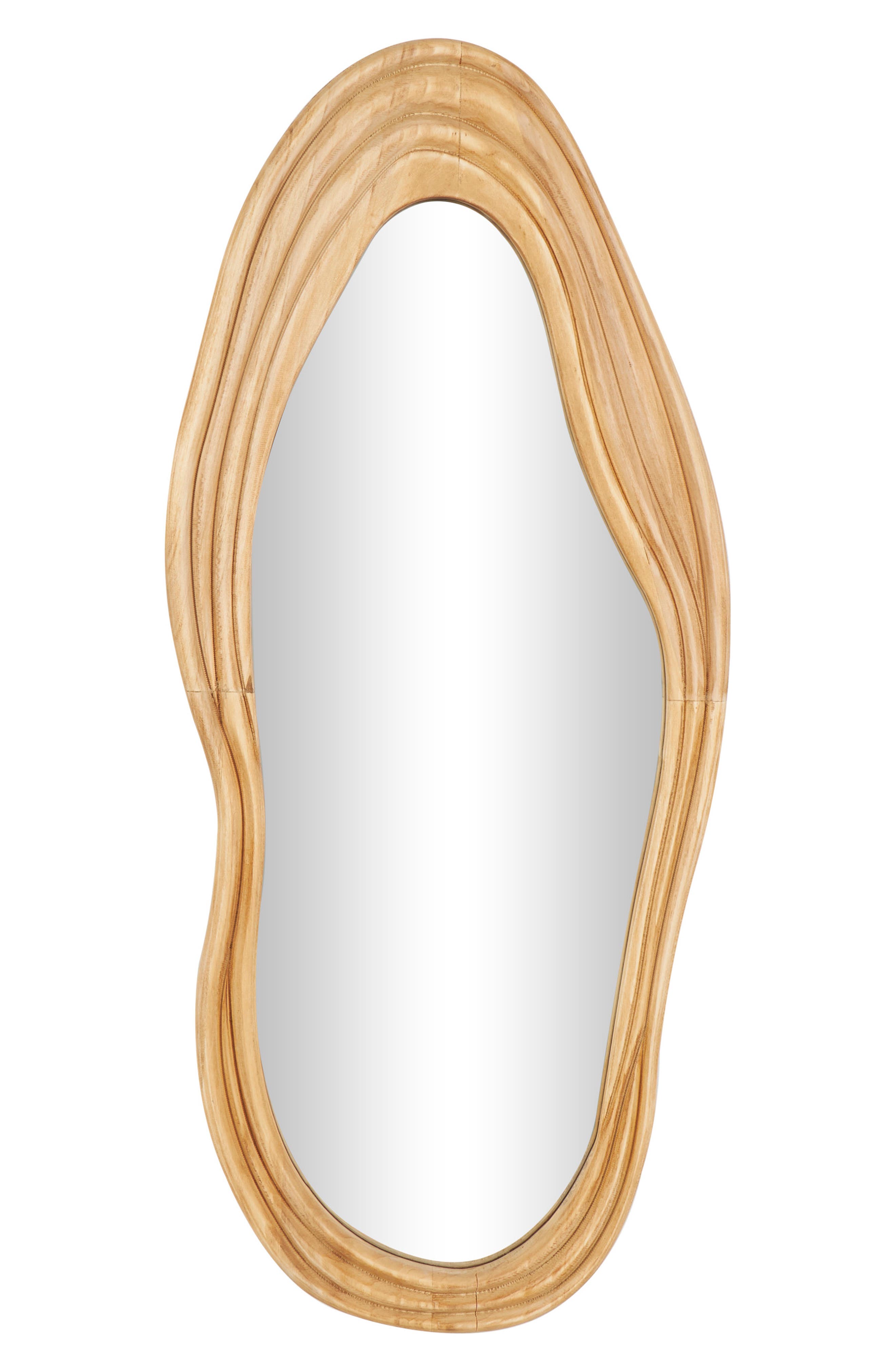 GINGER BIRCH STUDIO Abstract Wavy Wall Mirror
