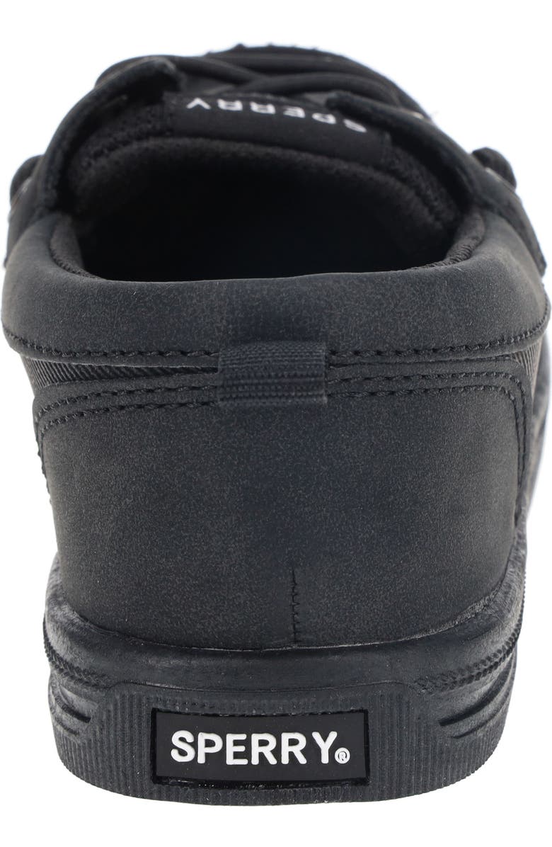 SPERRY TOP-SIDER<sup>®</sup> Kids' Banyan Boat Shoe, Alternate, color, Black