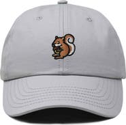 Dalix Squirrel Embroidered Outdoor Cap