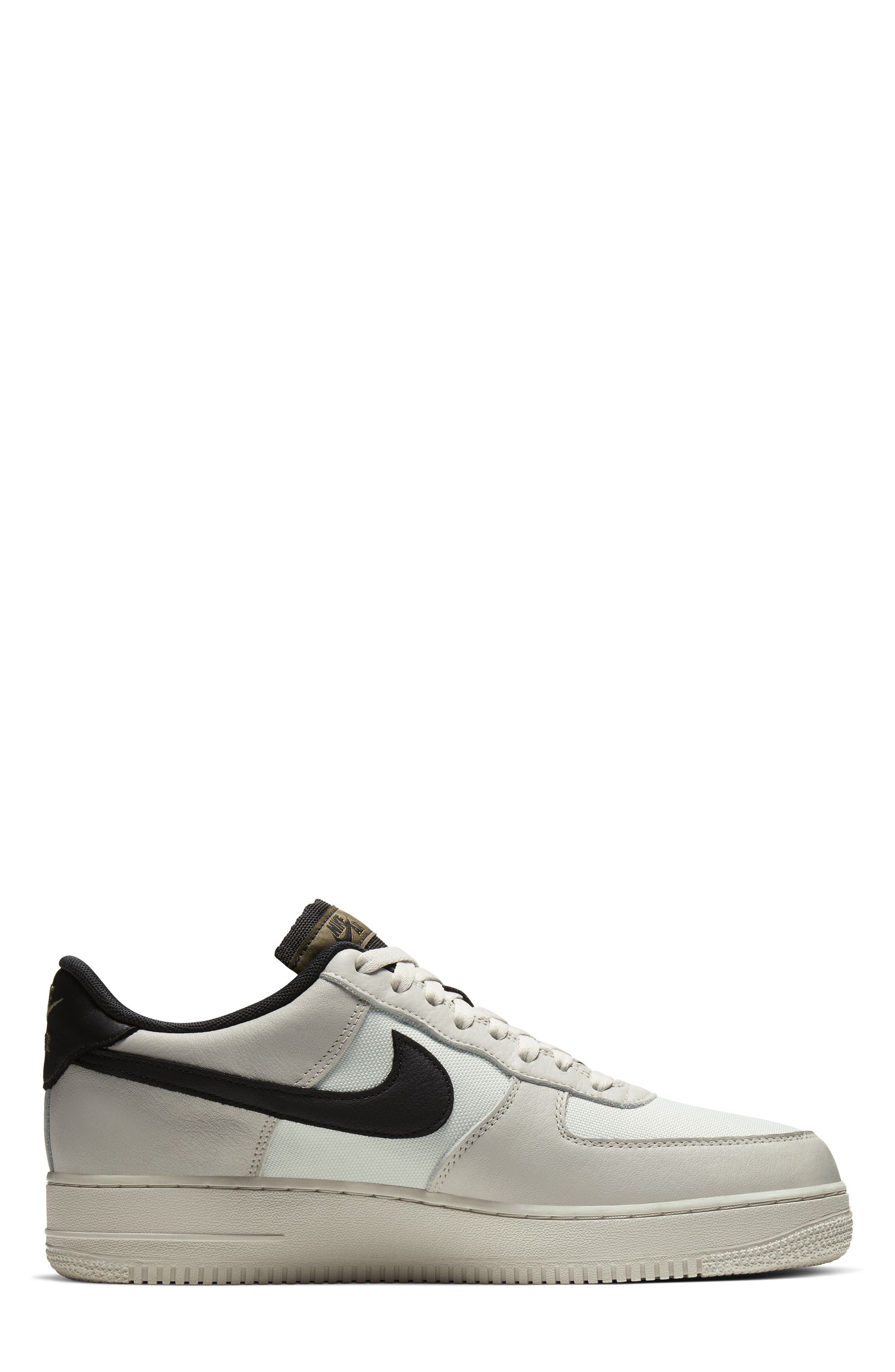 Air Force 1 Gore-Tex® Waterproof Sneaker, Alternate, color, BONE/ OLIVE/ SAFFRON/ BLACK