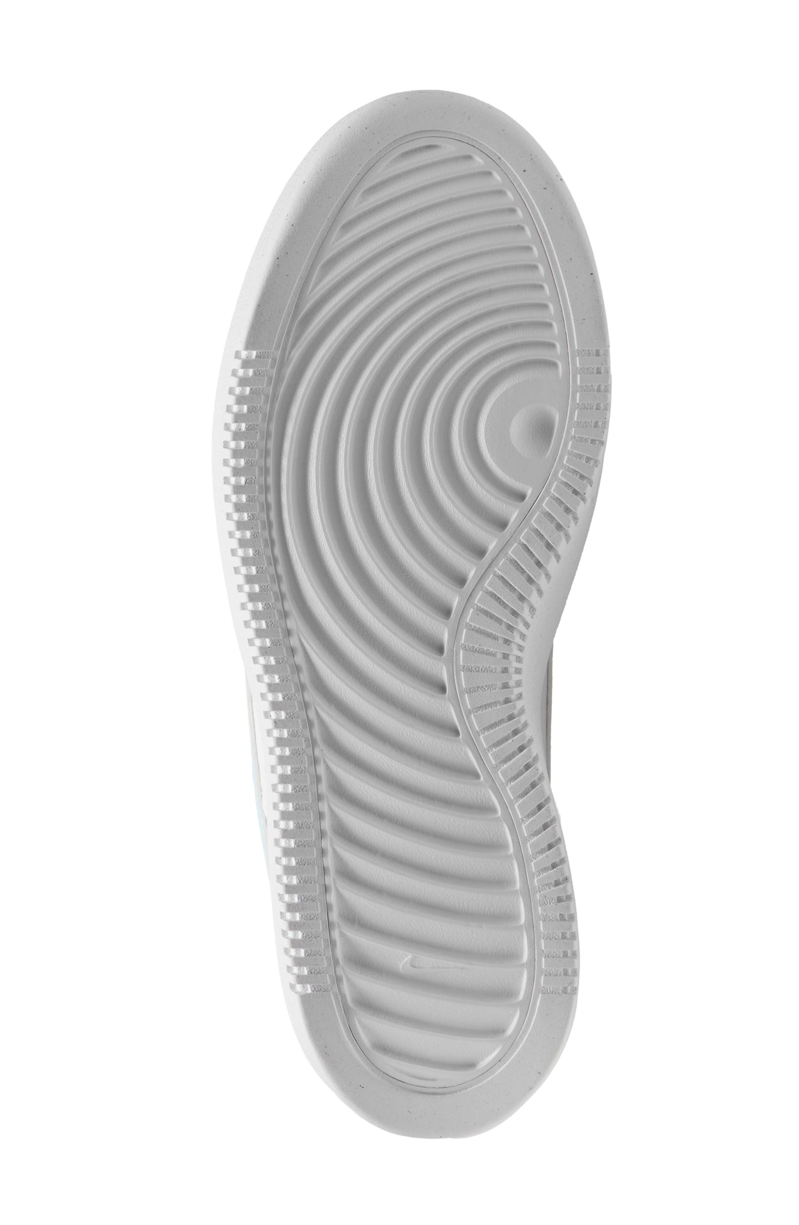 Nike Court Vision Alta Sneaker, Alternate, color, White/ Glacier Blue