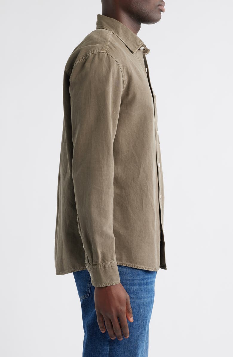 Mavi Jeans Cotton Blend Button-Up Shirt, Alternate, color,