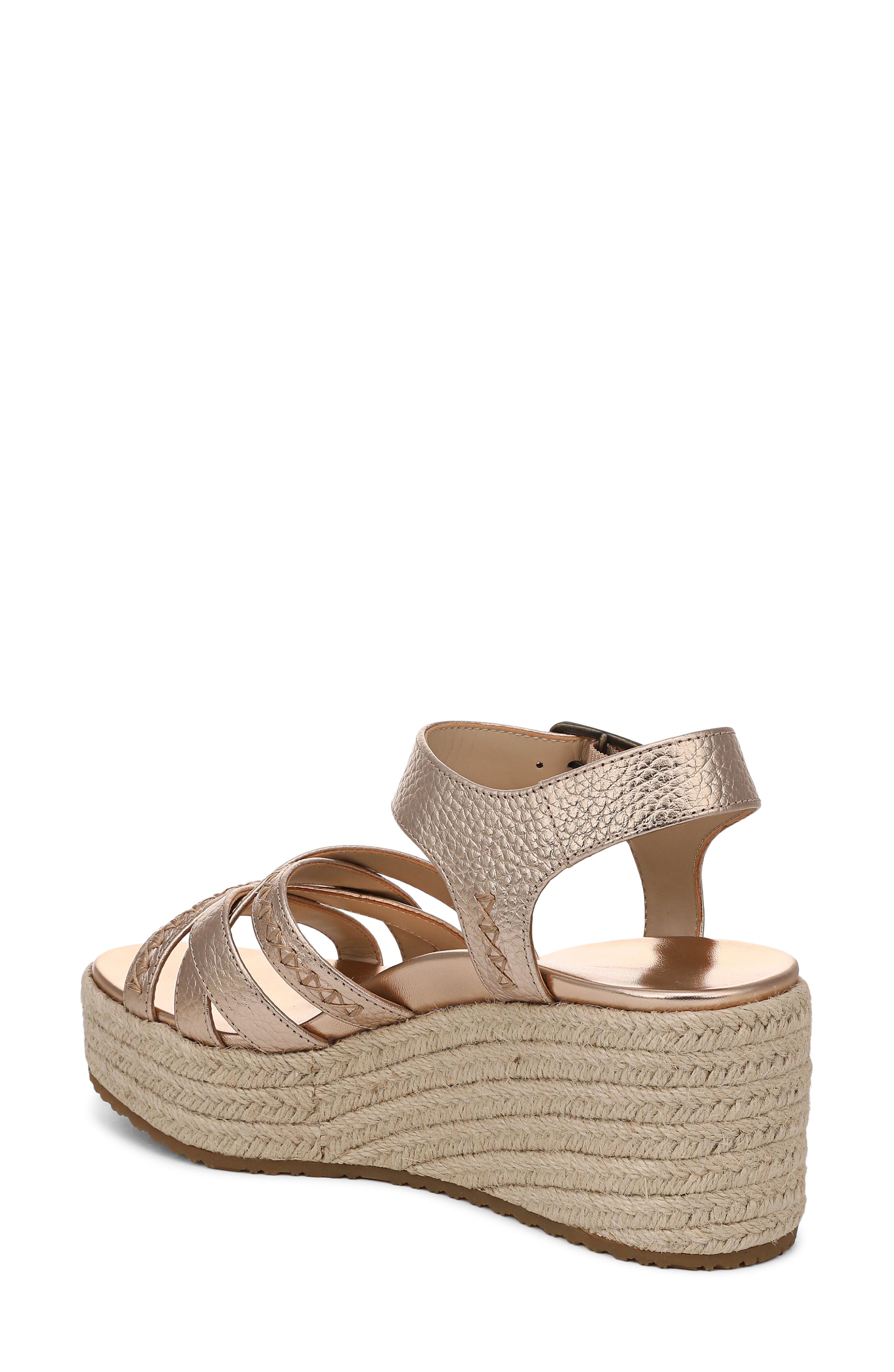 Danal Platform Wedge, Alternate, color, BRONZE