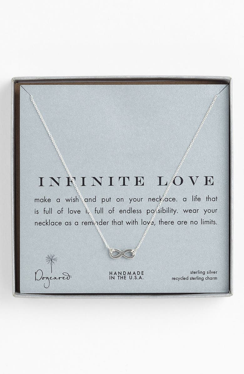 Dogeared 'Reminder - Memories' Boxed Pendant Necklace, Alternate, color,