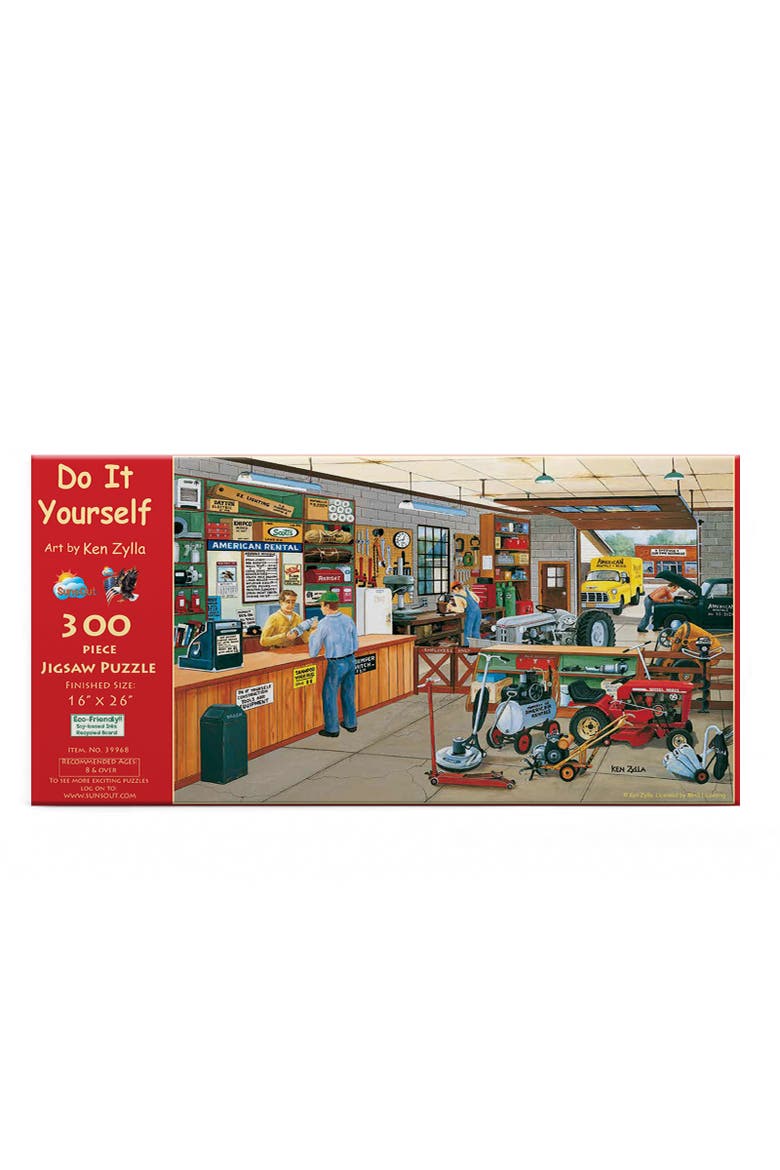 Do It Yourself 300 piece Jigsaw Puzzle for Adults, Alternate, color, Multicolor
