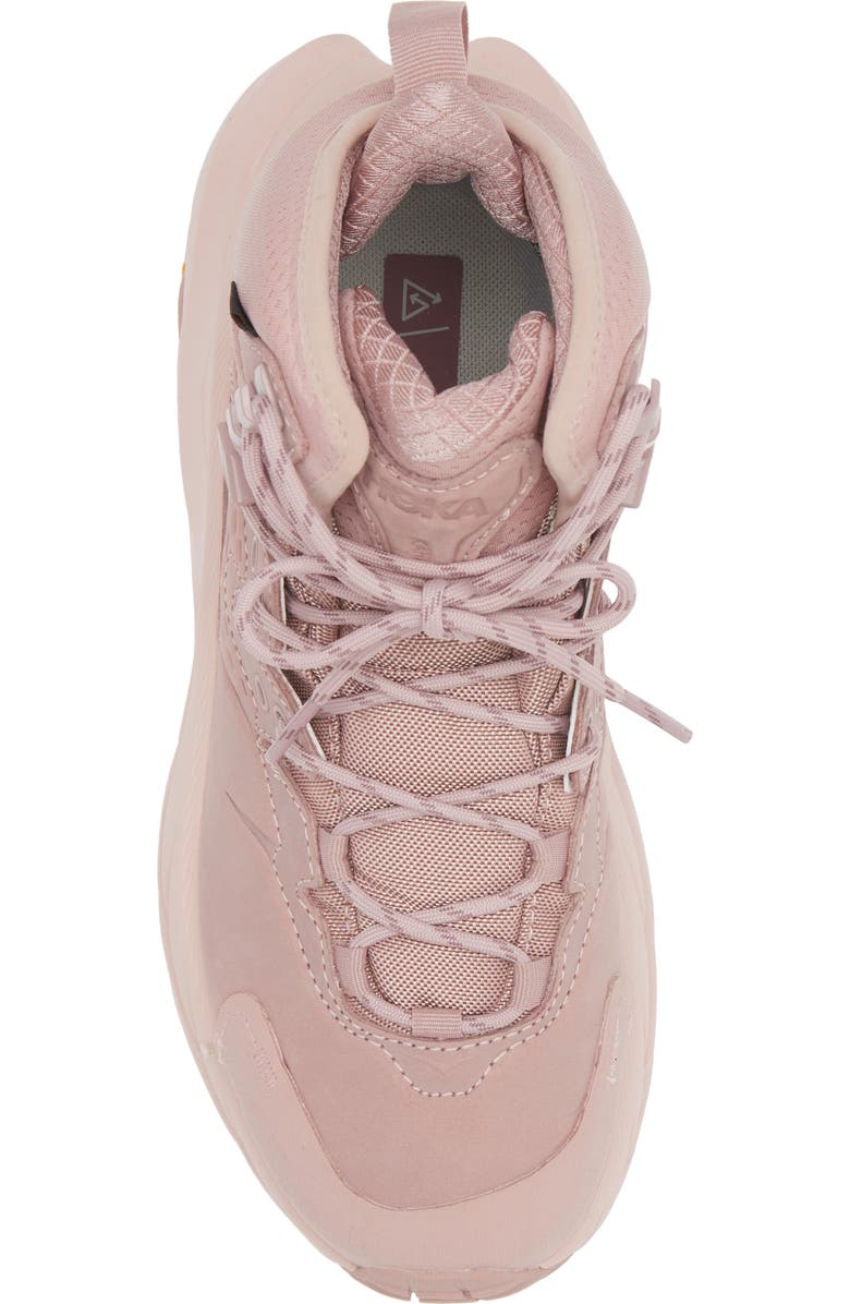 HOKA Kaha 2 GTX Waterproof Hiking Boot, Alternate, color, Pale Mauve / Peach Whip