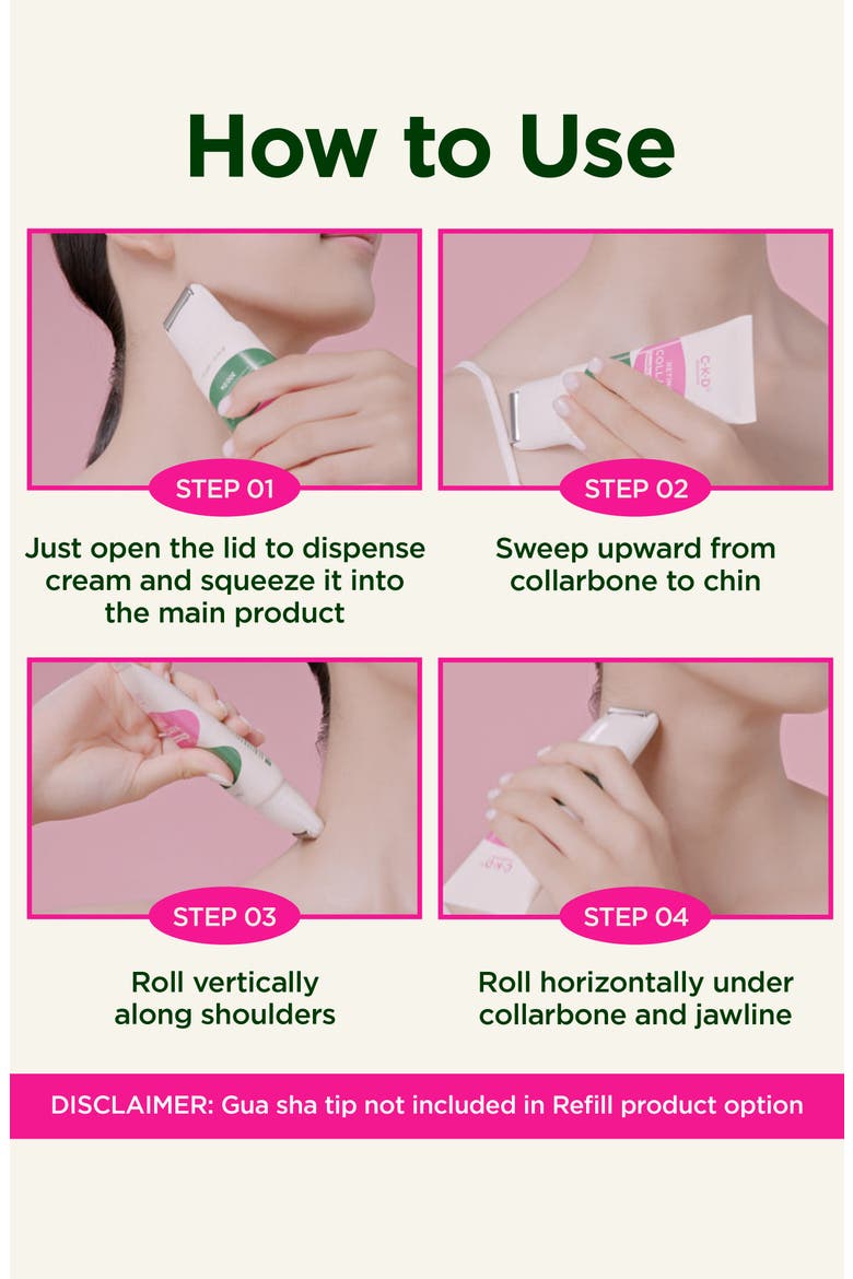 Retino Collagen Gua Sha Neck Cream Flexible Liposome 300, Alternate, color, REFILL