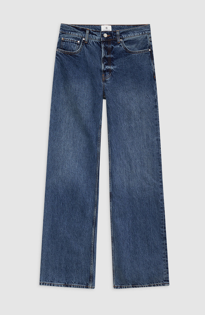 ANINE BING Hugh Jean, Alternate, color, Dark Indigo