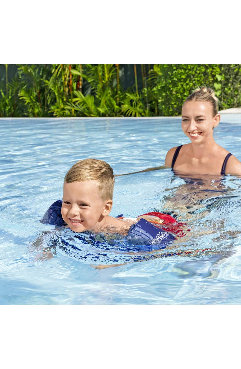 Puddle Jumper Child Deluxe Life Vest Sailboats, Alternate, color, Purple