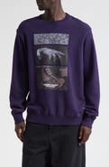 Undercover Graphic Cotton Fleece Sweatshirt