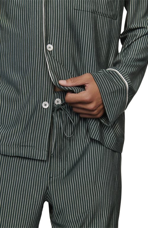 Eberjey William Print Stretch Tencel® Modal Pajamas In Green