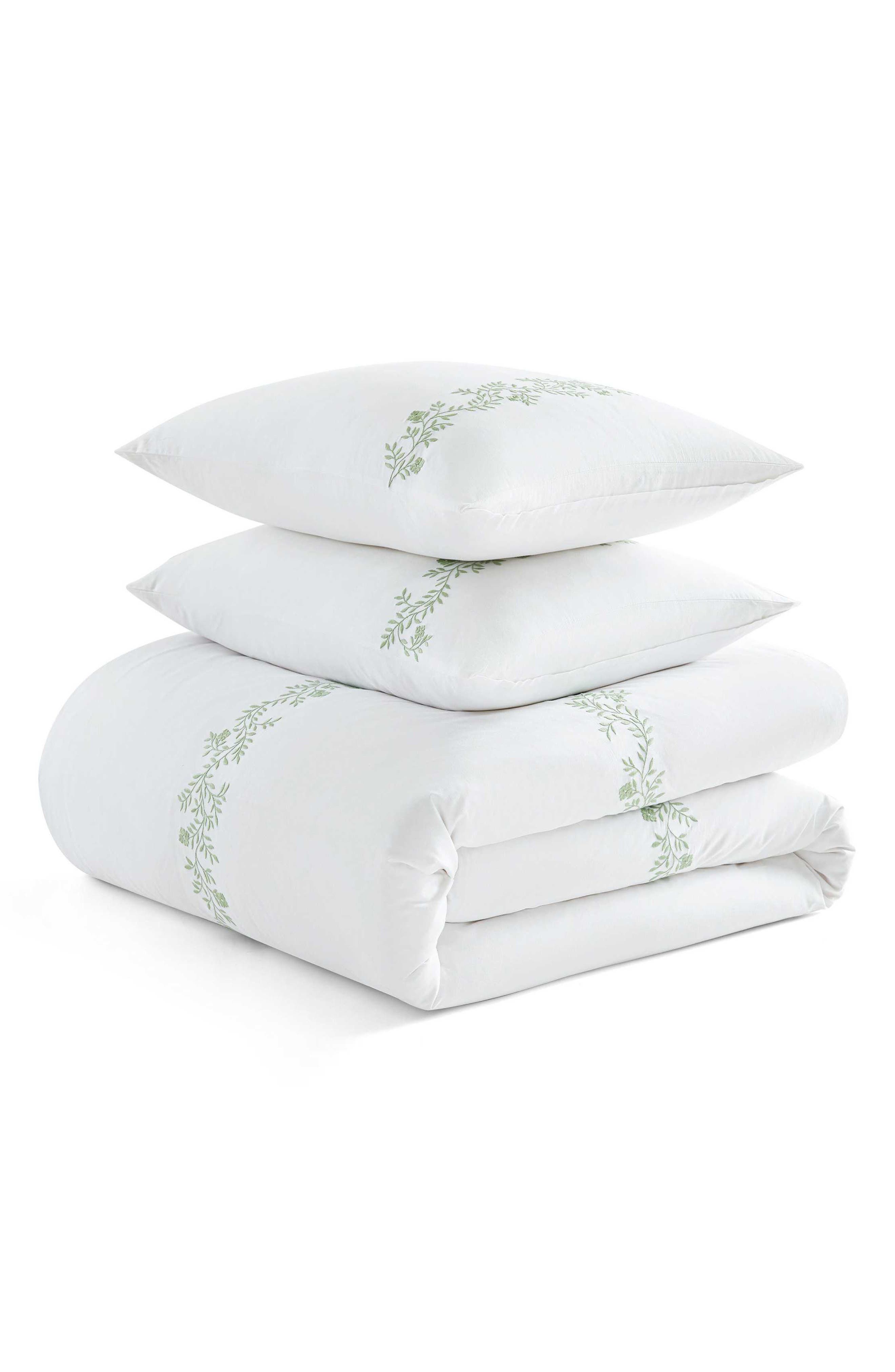 selected WHITE/ VINE GREEN
