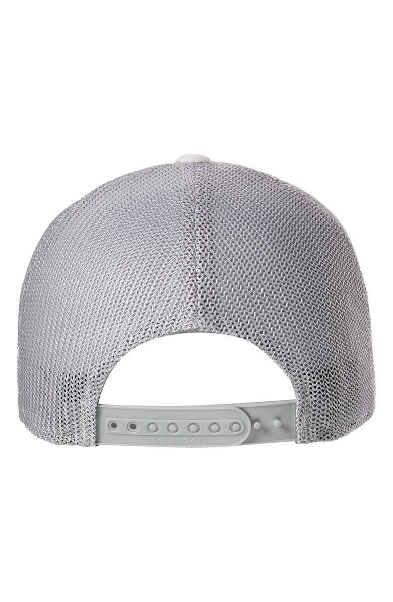 Black Clover California Shield Clover Patch Snapback Hat, Alternate, color,