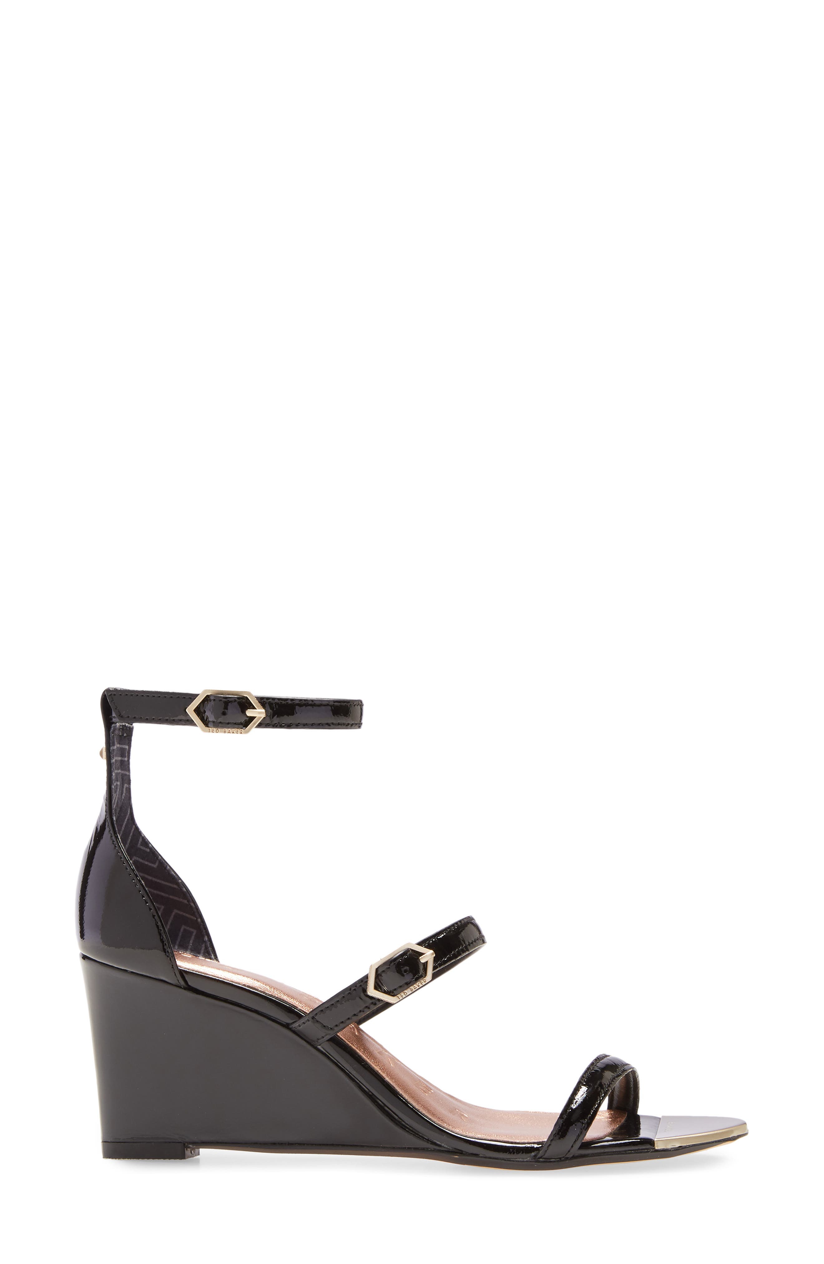 Ted Baker London Weliin Wedge Sandal, Alternate, color, 