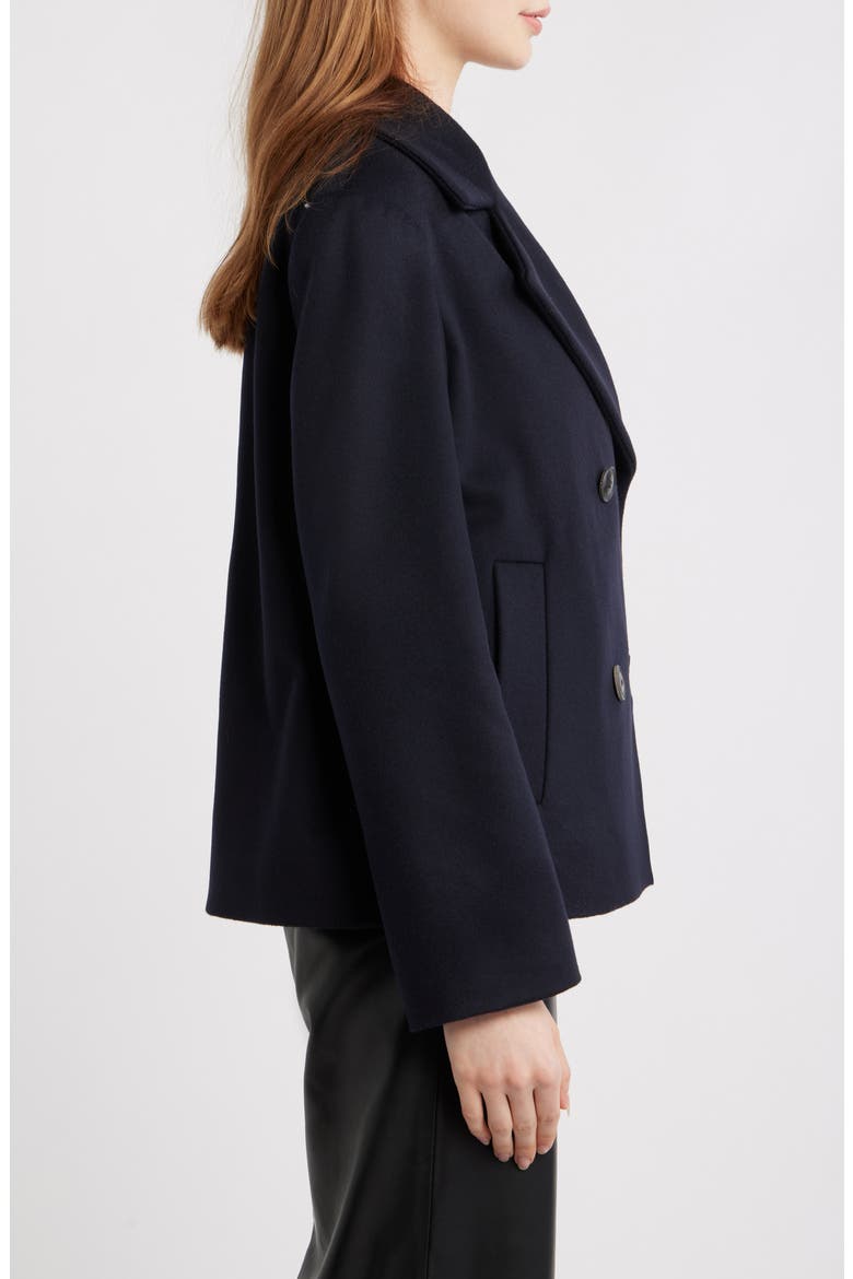 Jane Wool Peacoat, Alternate, color, NAVY