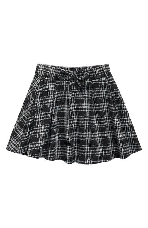 Kids' Plaid Pleated Skirt (Big Kid)