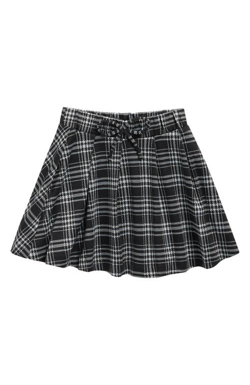 Walking On Sunshine Kids' Plaid Pleated Skirt In Multi