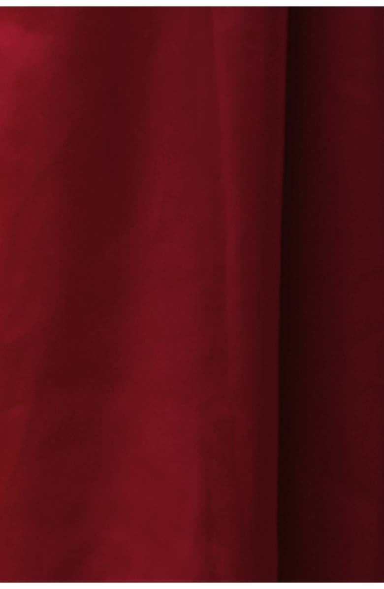 FLYING TOMATO Tie Neck Satin Maxi Dress, Alternate, color, Burgundy