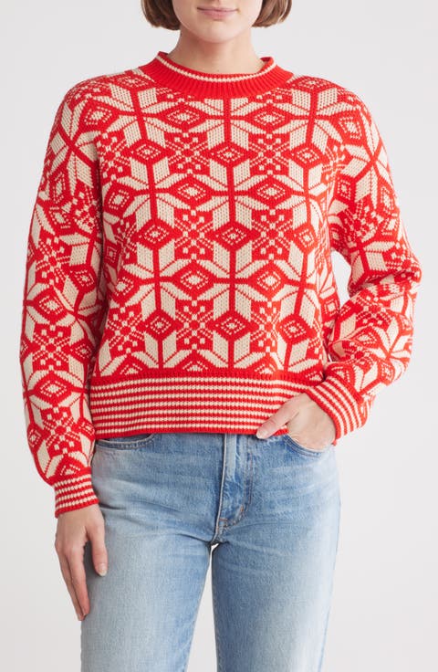 The Snowflake Pullover Sweater