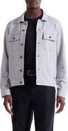 Bugatchi Knit Trucker Jacket