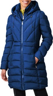Bernardo Hooded Walker Coat