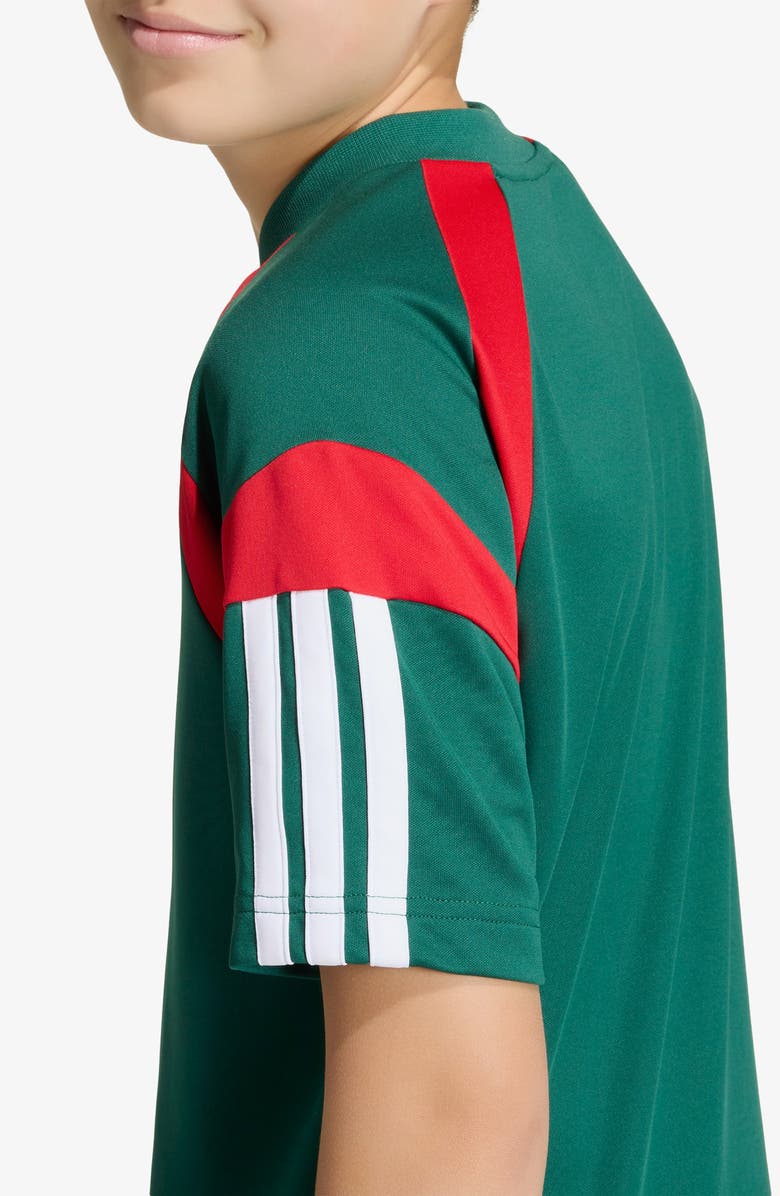 adidas House of Tiro T-Shirt, Alternate, color, Team Dark Green/ White/Scarlet