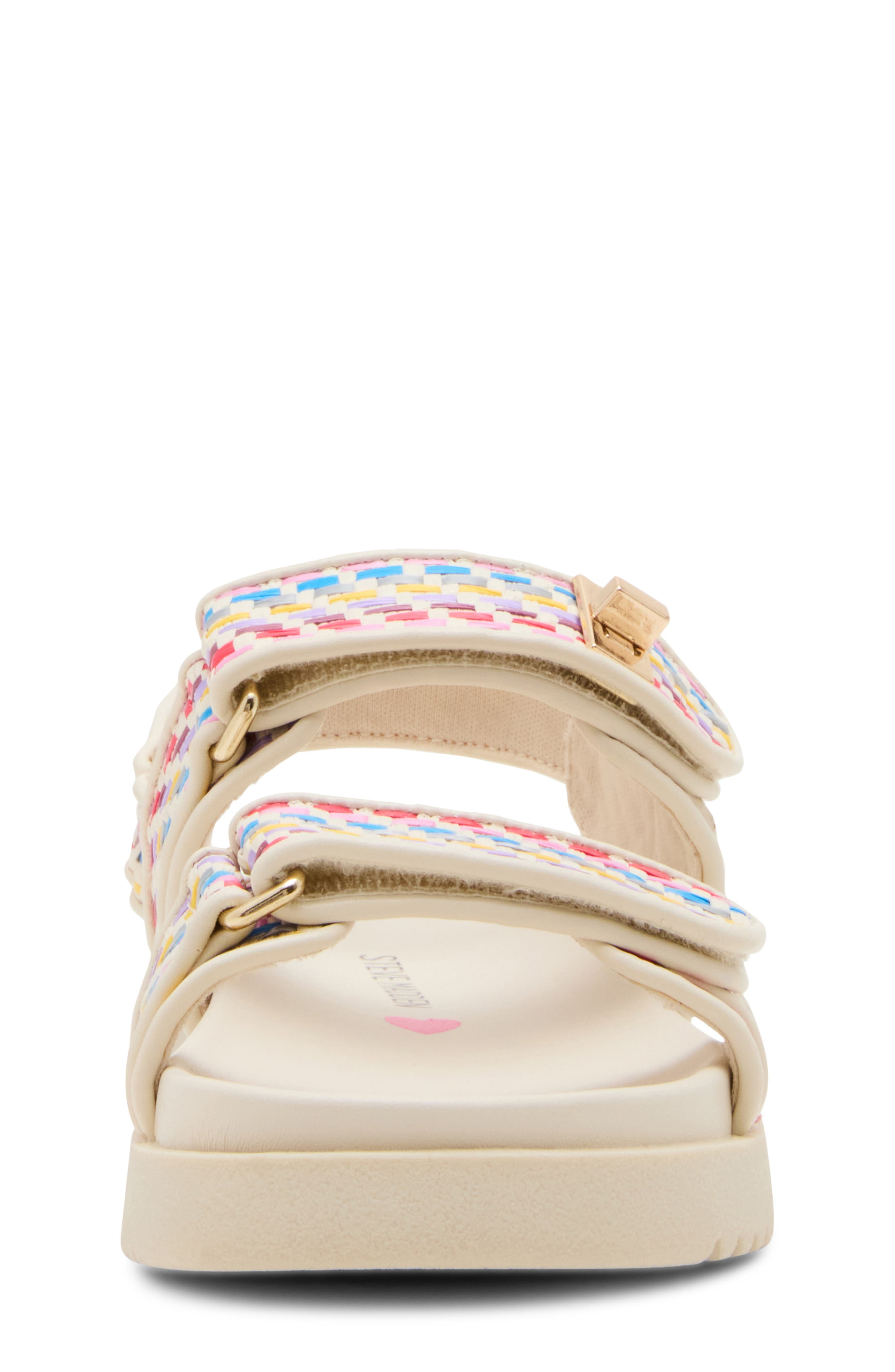 Mona Sandal, Alternate, color, STRIPE MULTI