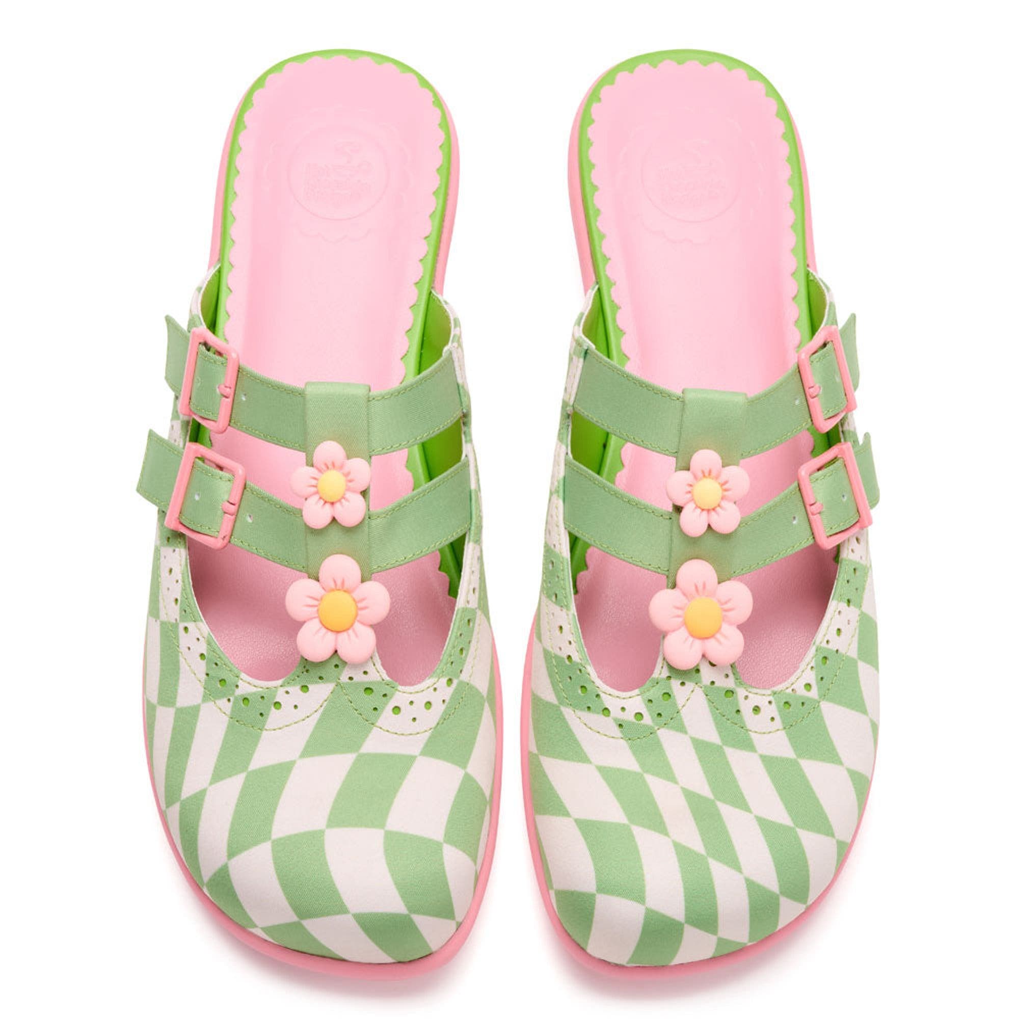 Shaken Squares Women's Mary Jane Clogs, Main, color, Shaken Squares